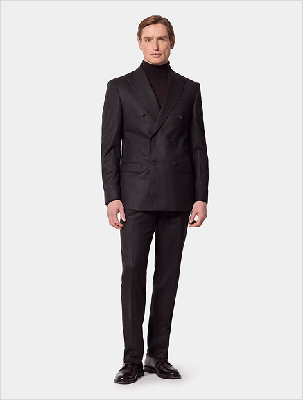 Grey Full Canvas Suit - Made in Italy thumbnail 2